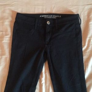 AEO Soft Black Jeggings